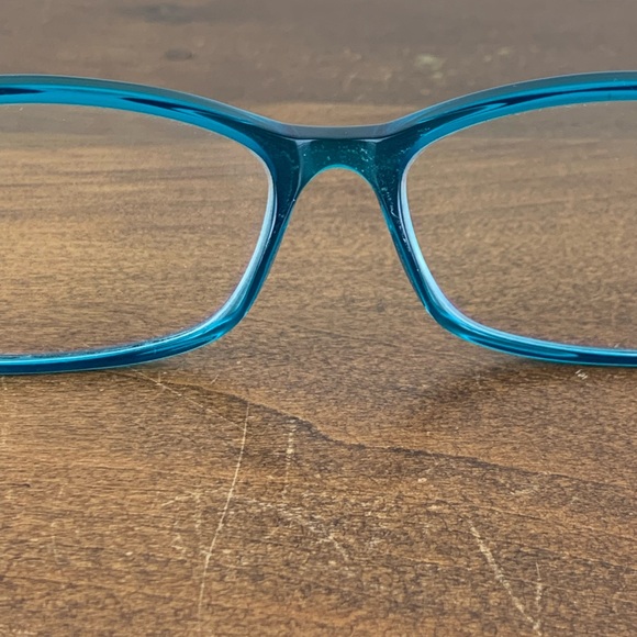 Ernest Hemingway 4696 Eyeglasses Teal Blue Crystal/Brown 54-15-140 FRAMES ONLY - Picture 8 of 12